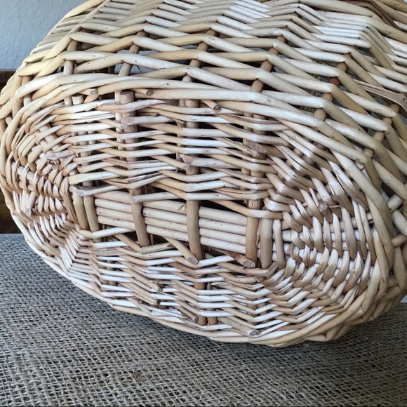 Wicker basket. Vintage - Picture 7 of 7